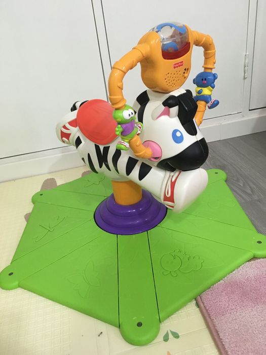 Zebra saltitao fisherprice