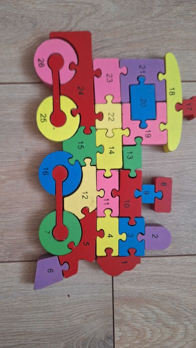 Drewniane puzzle