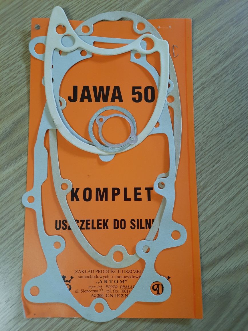Uszczelki do silnika Jawa 50