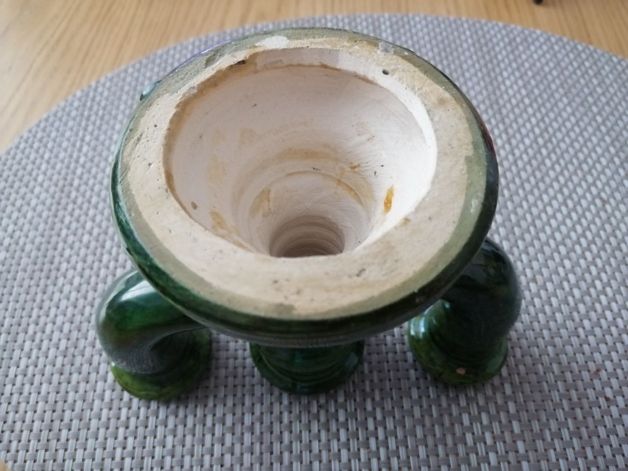 Świecznik porcelanowy