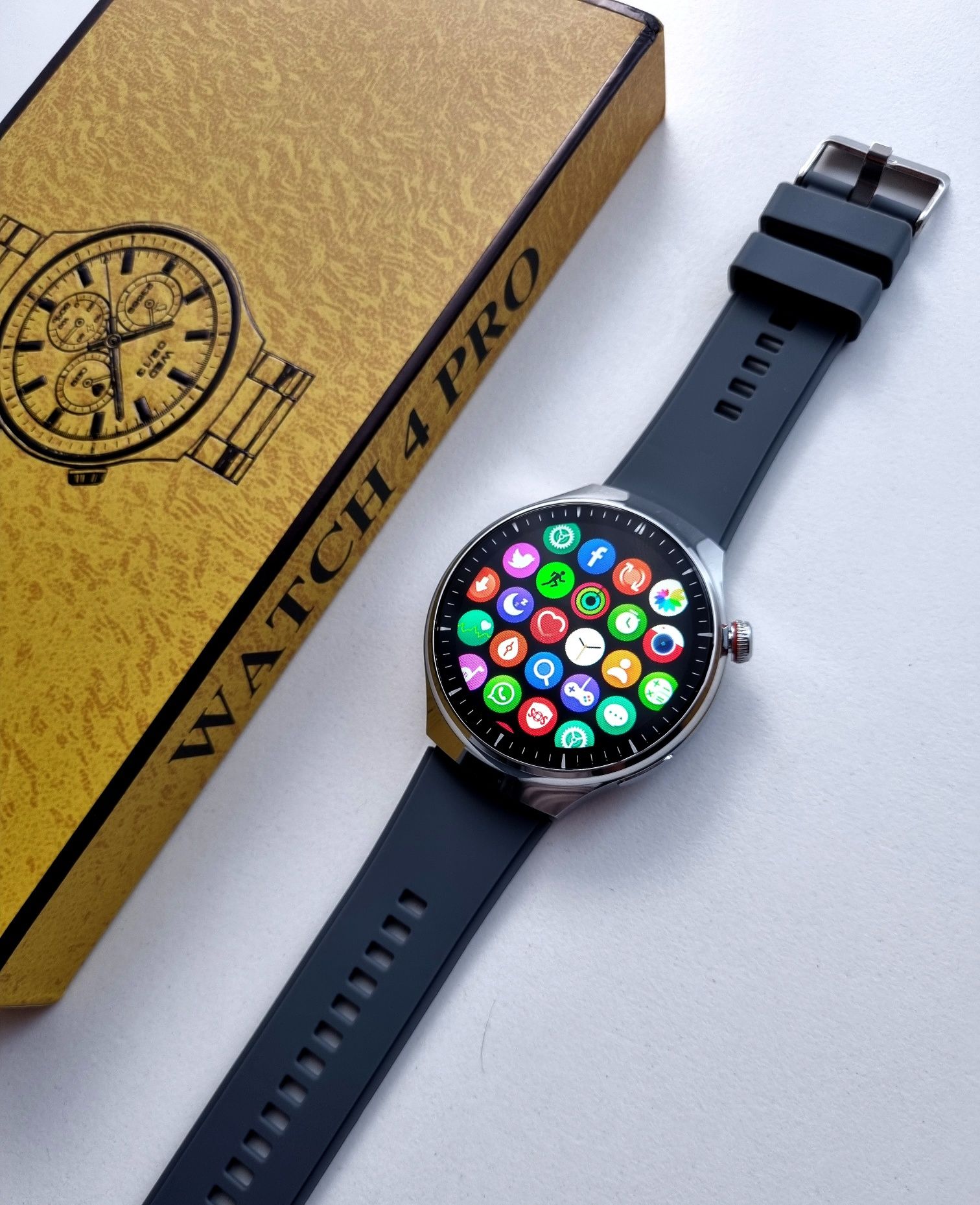 Smartwatch 4 PRO czarny