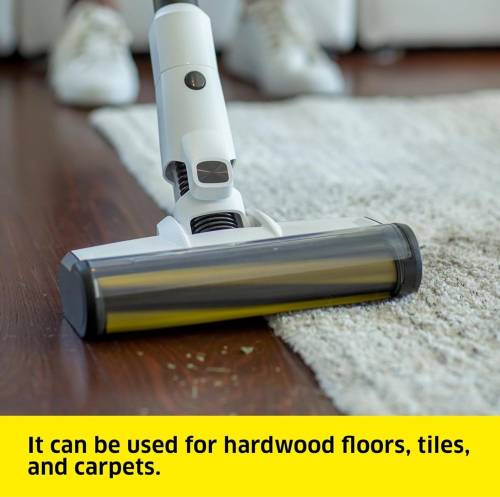 Karcher VCN 3 преміум пилосос, безщітковий мотор 450Вт, 59хв на заряді