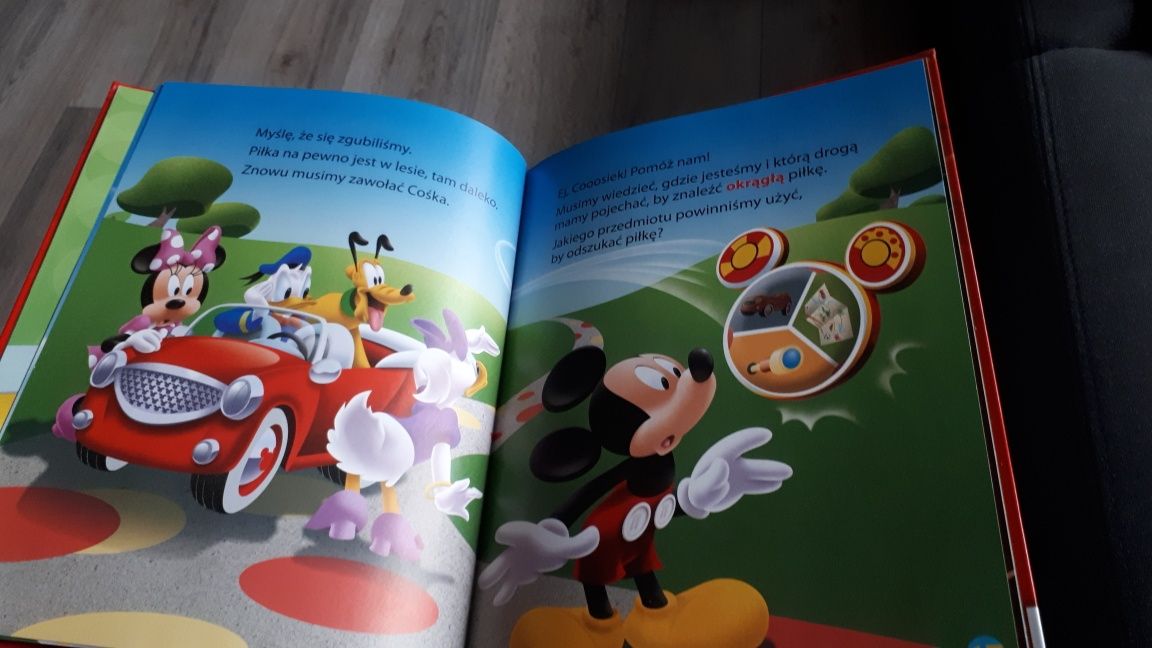 Książka Klub przyjaciół Myszki Mickey