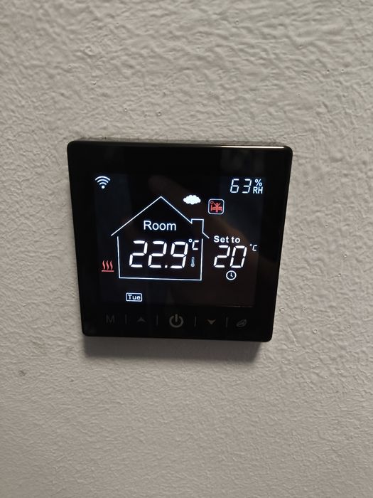 Термостати терморегулятори для котла та теплої підлоги