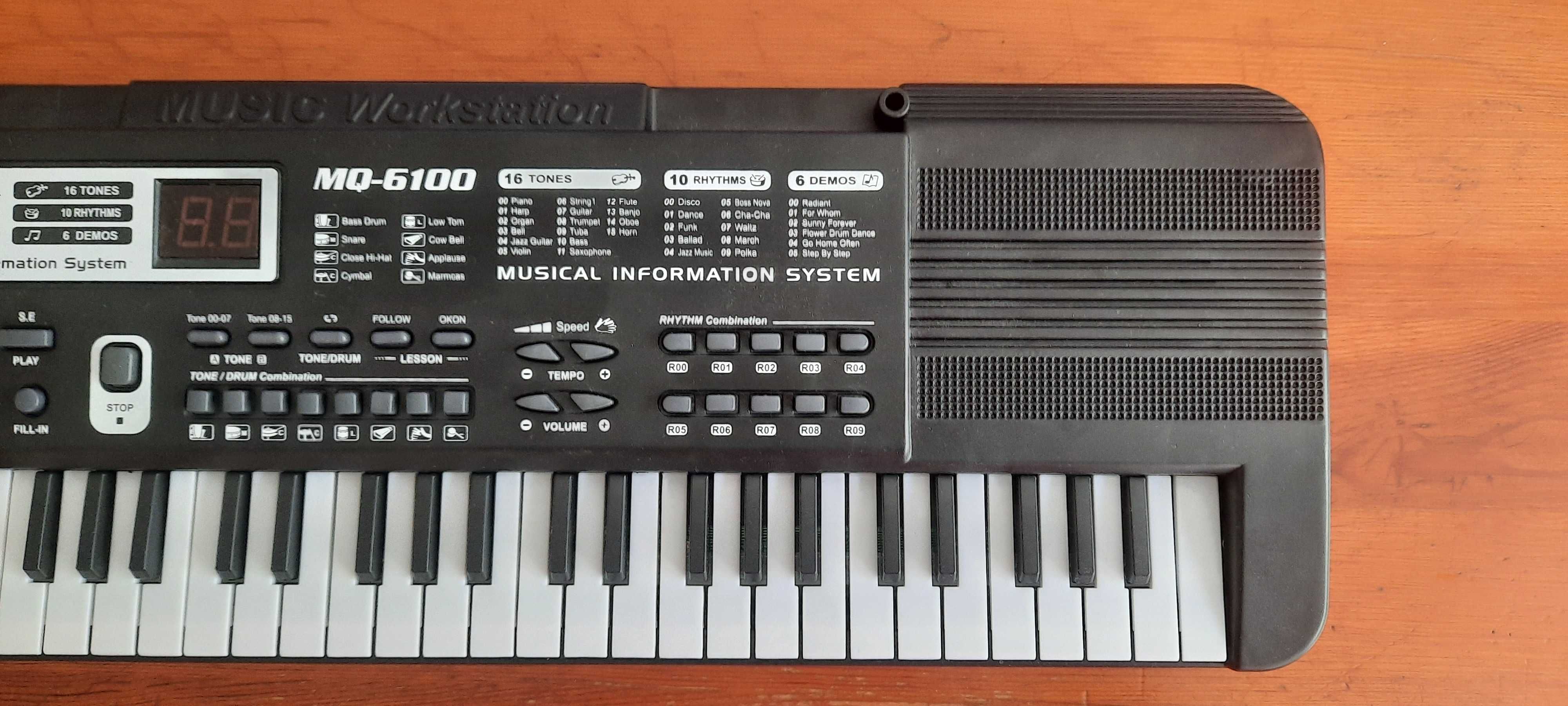 Pianino elektryczne dla dzieci MQ6100