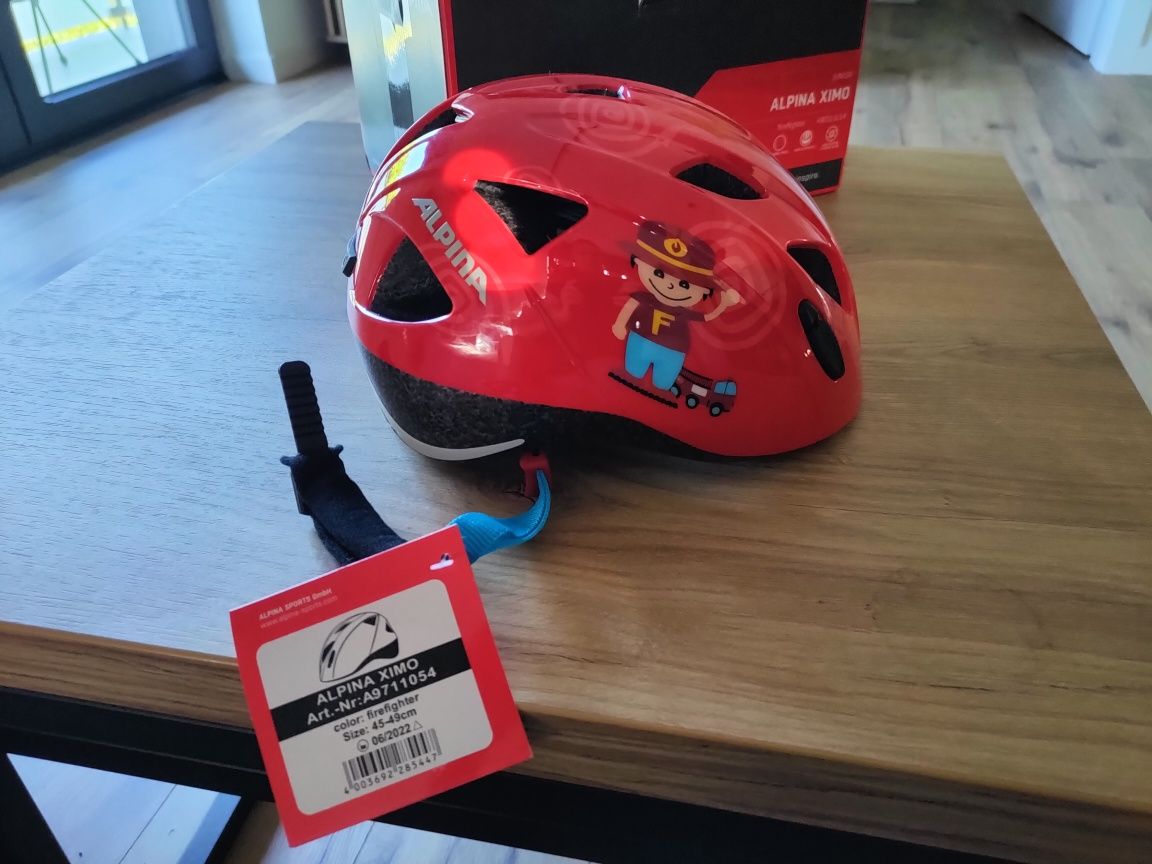 Kask rowerowy Alpina Ximo firefighter 45-49 cm XD1411
