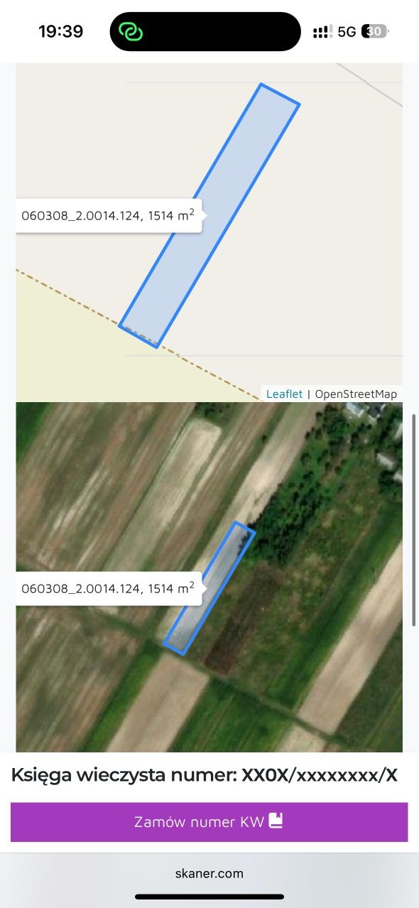 Działka w pieknej okolicy pow. 1500 m,