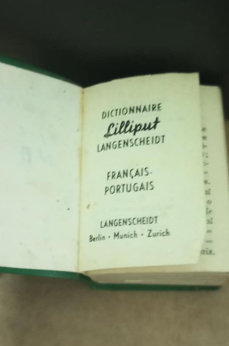 Mini dicionários Francês-Português