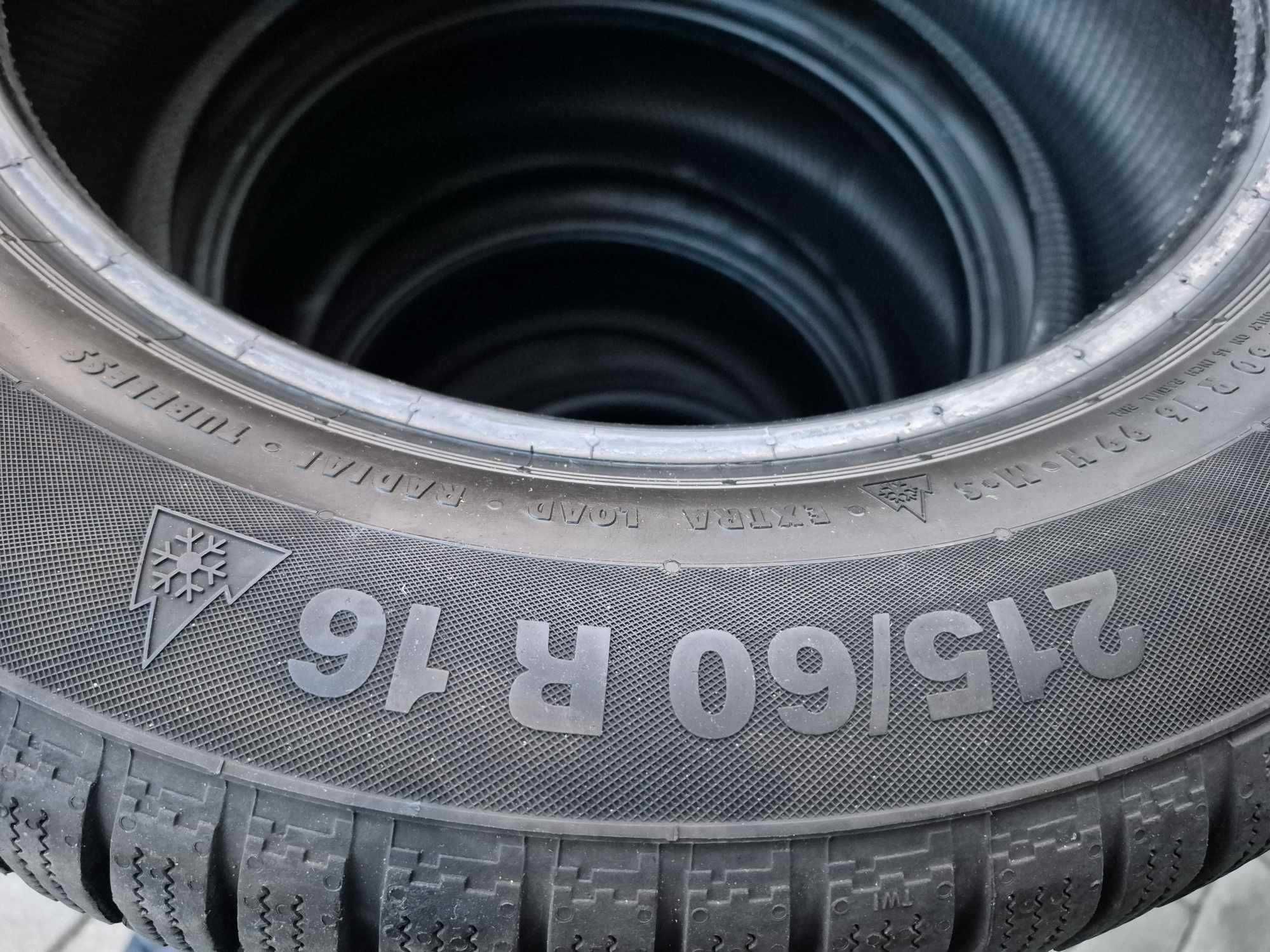 Opony zimowe KOMPLET Continental ContiWinterContact, 215/60 R 16 99H