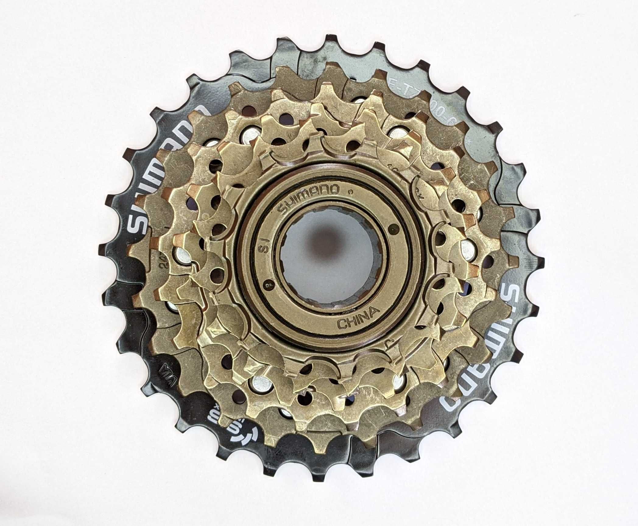 Трещетка Shimano TZ500 TZ510 Megarange на 6-7-8-9  Задние звезды