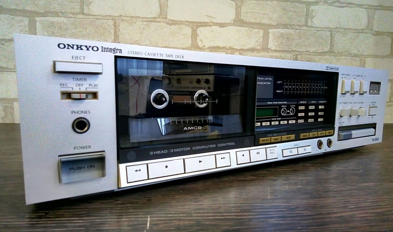 Onkyo Integra TA-2500 Stereo Cassette Tape Deck 1984-86
