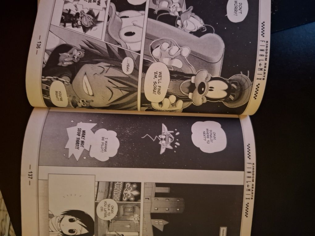 Kingdom hearts manga 1