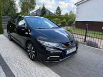 Honda Civic 1.6 i-DTEC 120KM LED Navi Kamera Tempomat Klimatronik Alu !!