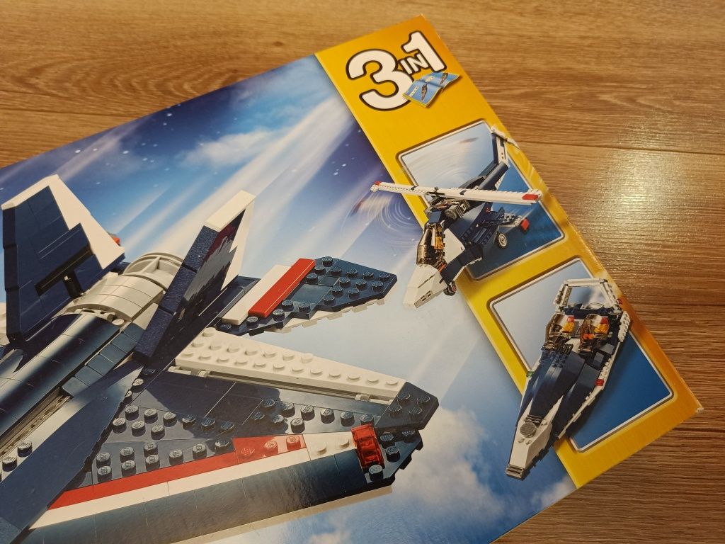 LEGO 31039 Creator 3w1 - Niebieski odrzutowiec EOL