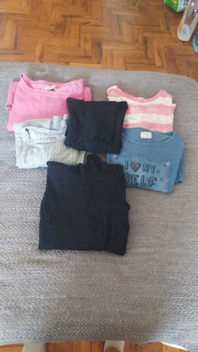 22 tops de alça/TSHIRTS/BLUSAS - XS/S/M