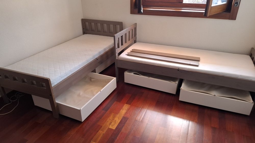 Duas Camas criança ikea 70x160