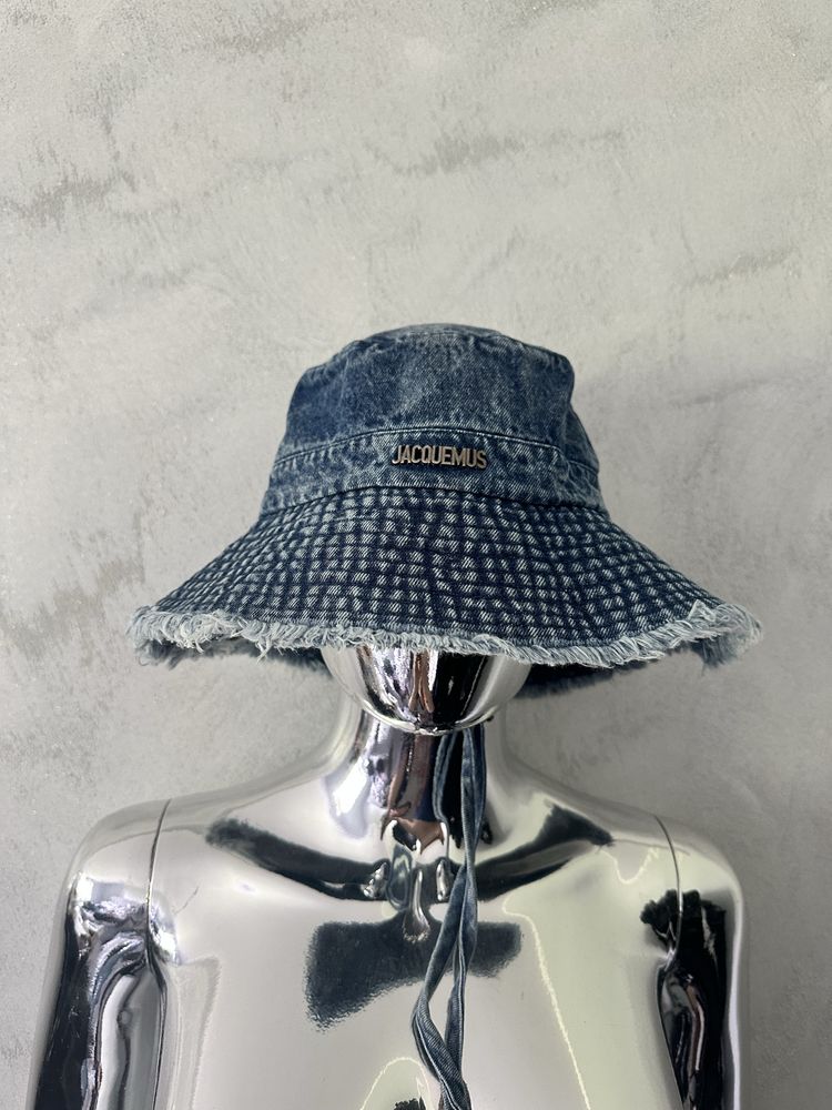 Kapelusz dzinsowy jeansowy denim Jacquemus uniwersalny nowy czapka hit