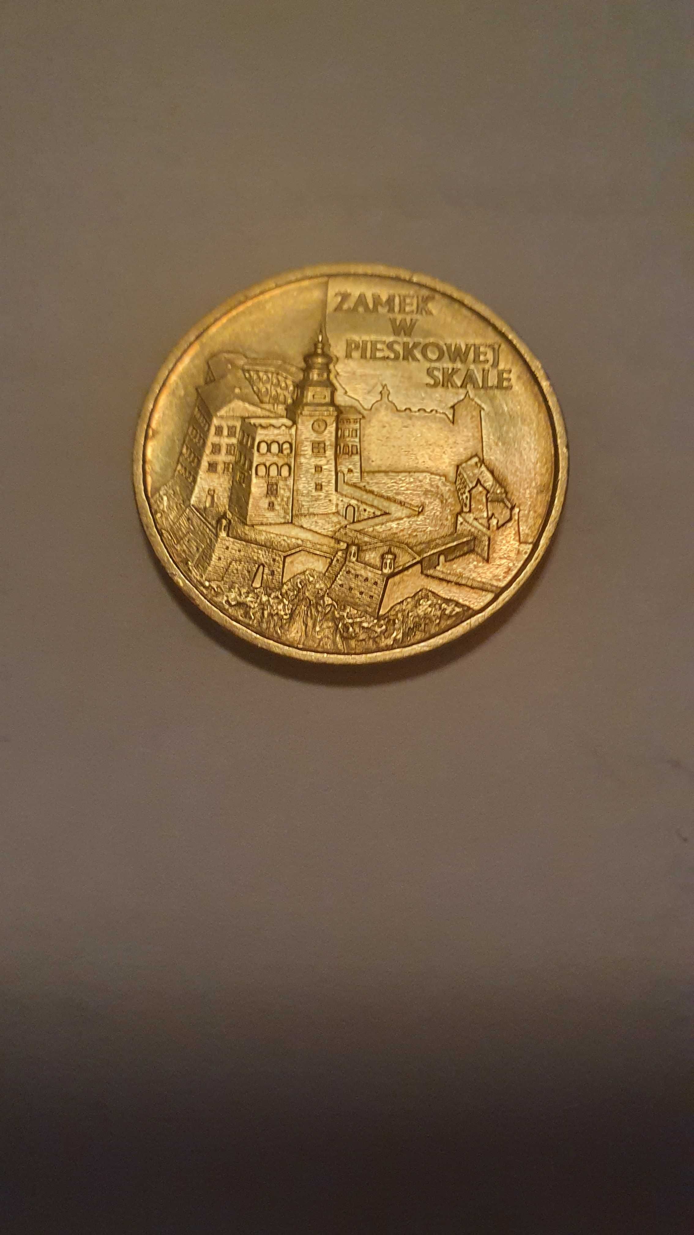 Moneta 2 zł Zamek w Pieskowej Skale