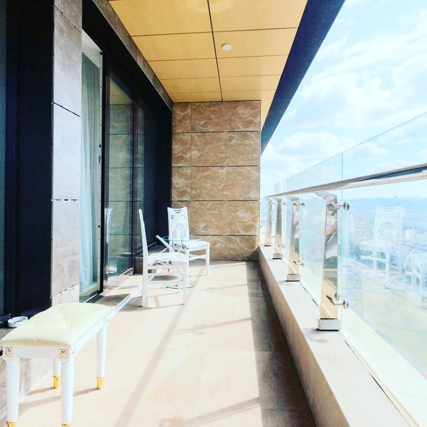 Obolon Residences з терасою 22 поверх, панорамні вікна.