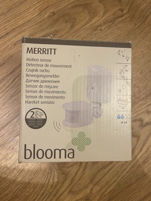 Czujnik ruchu GoodHome Merritt góra dół IP44 biały