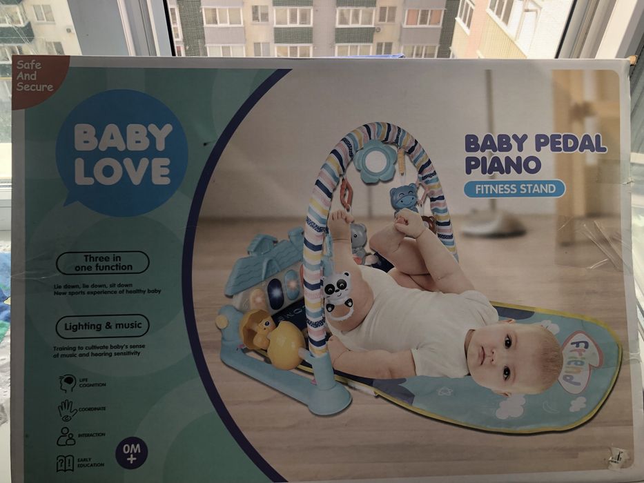 Розвиваючий килимок-піаніно