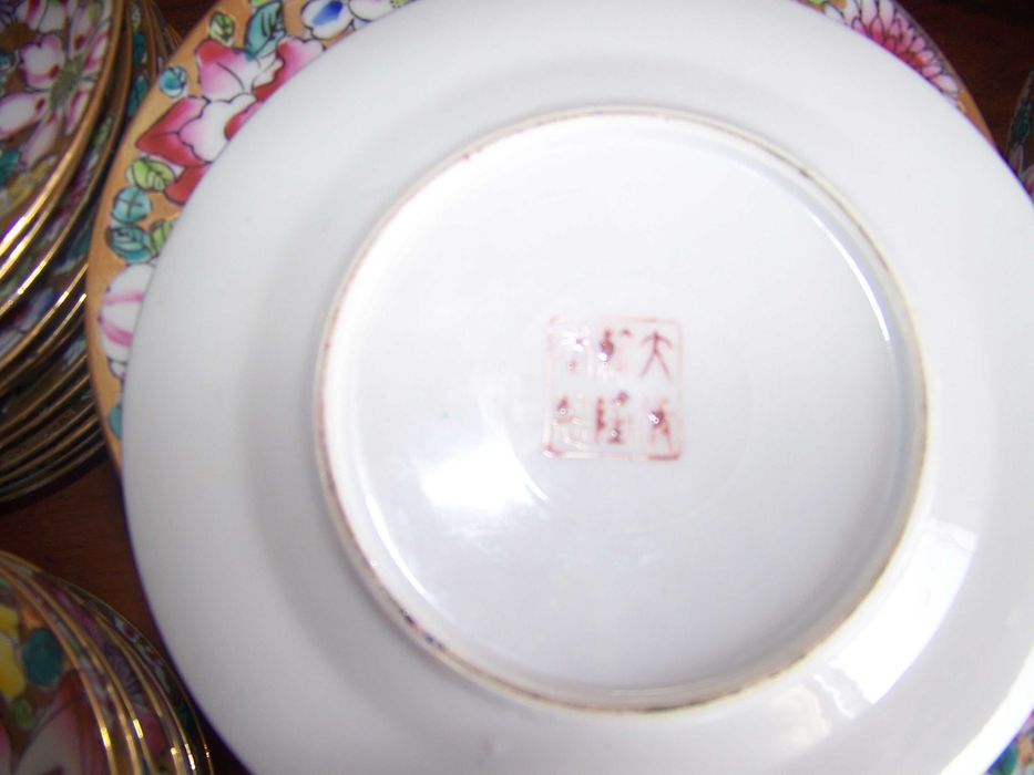 serviço de loiça de macau anos 60