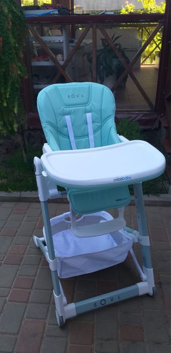 Стул для кормления MIOBABY SOUL мятный