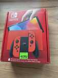Konsola Nintendo Swich OLED Mario Edition, Komplet, Jak nowa