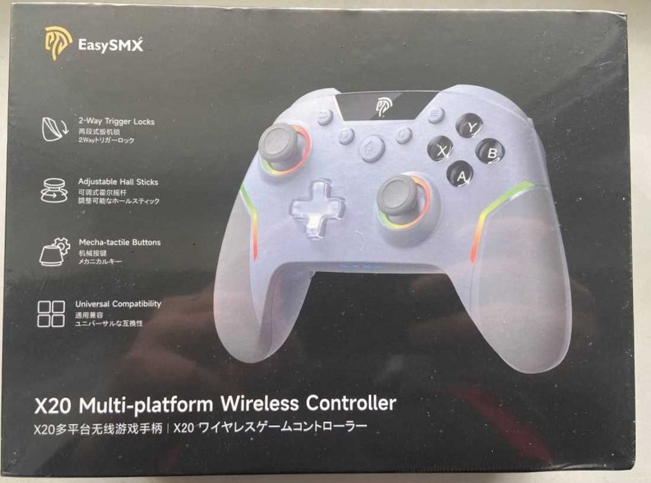 Безпровідний контролер (геймпад) EasySMX X20 з гарною підсвіткою