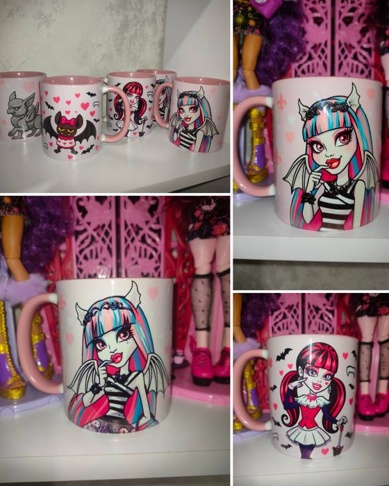 Нова Чашка Рошель Дракулаура Монстер Хай Monster high