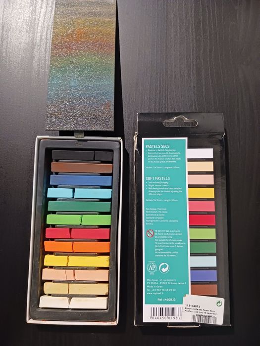 12 Barras Pastel Seco - Campus