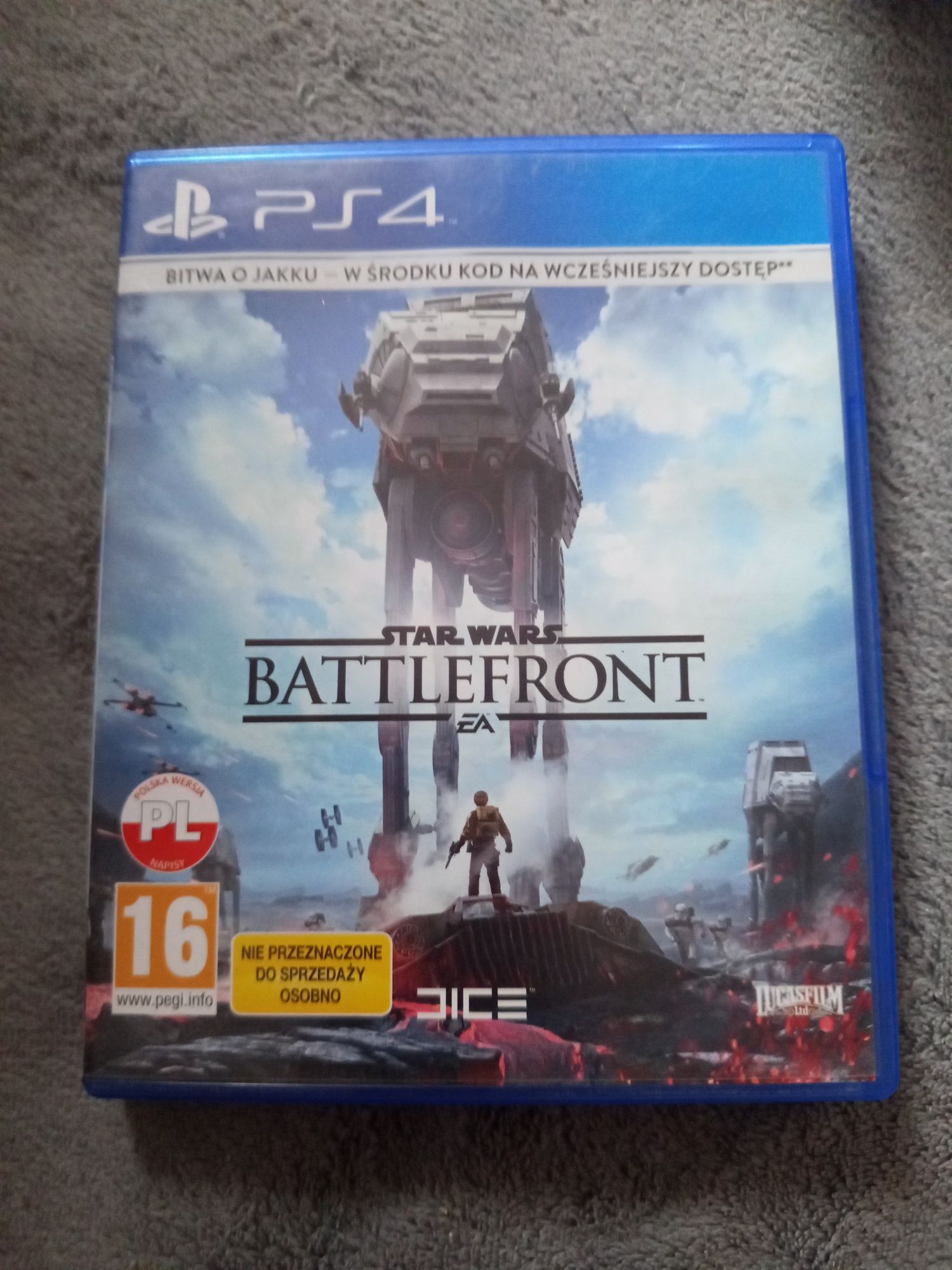Battlefront PS4 Wymaga połączenia z internetem