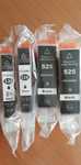 4 tinteiros 525 e 526, compatíveis para Canon MG5250

2 ti