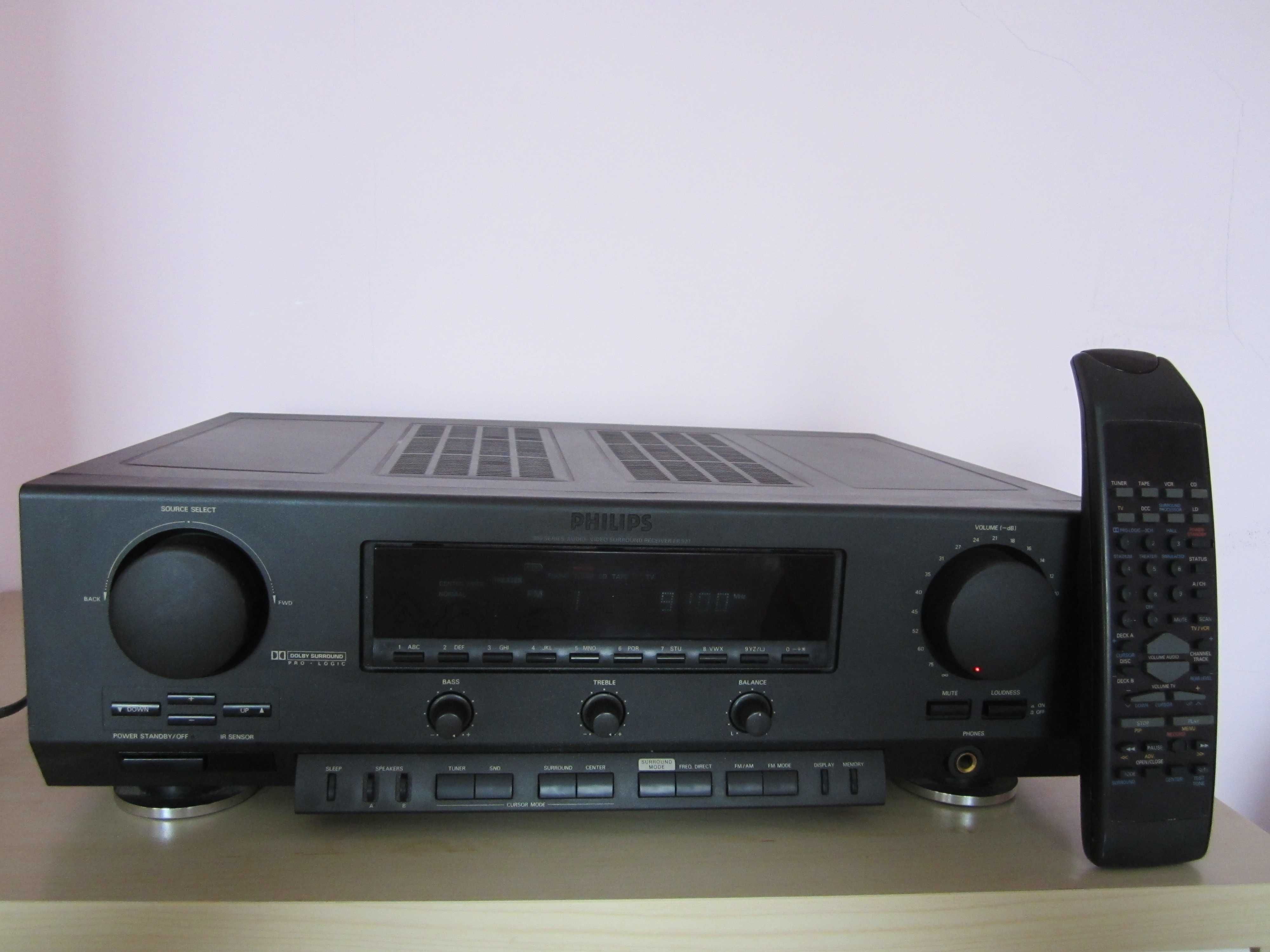 Philips FR931 AV Surround Receiver z pilotem