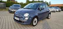 Fiat 500 1.2 Benz 69KM, Panorama, Bluetooth, Nowy rozrząd, Opony lato-zima
