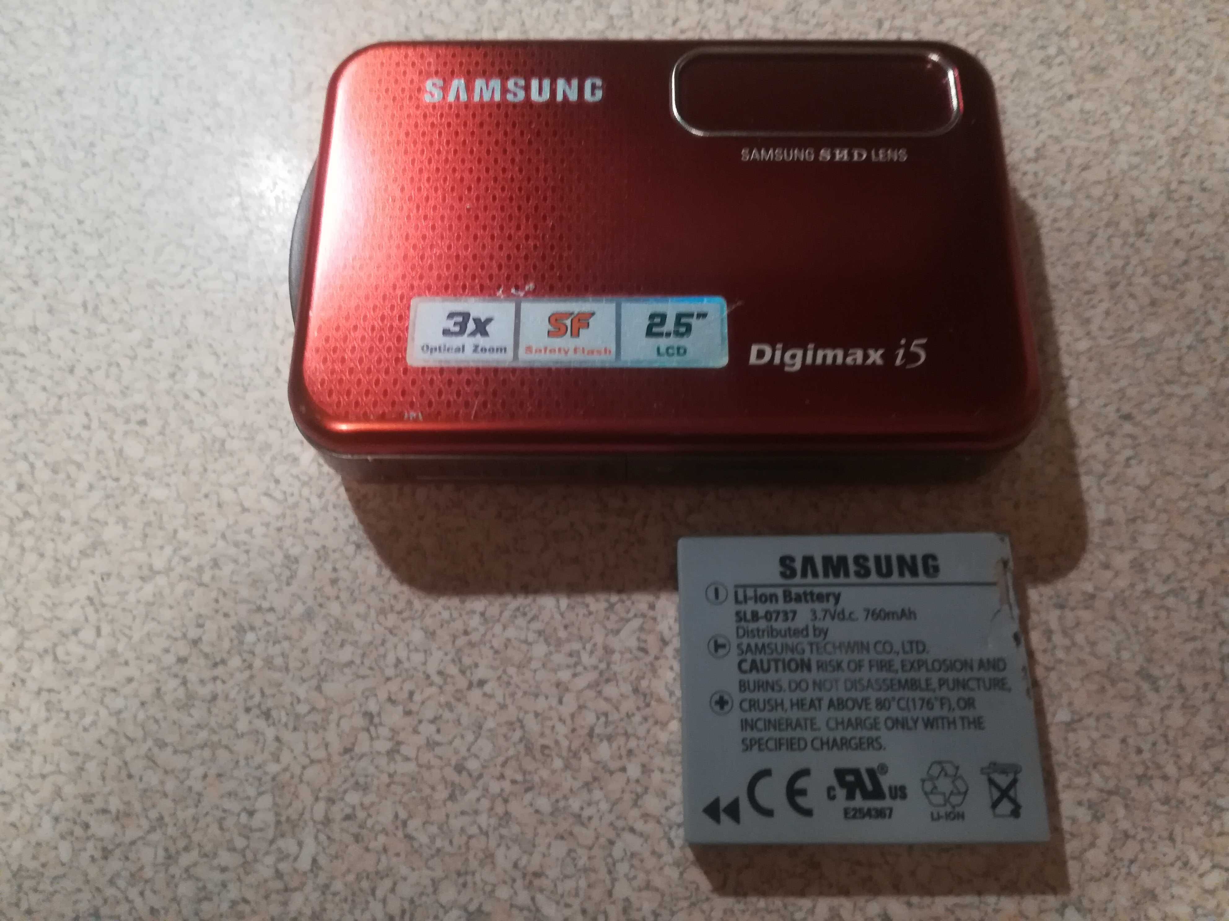 Aparaty Kodak EASY C663 i Samsung Digmax I5-komplet jak NOWE