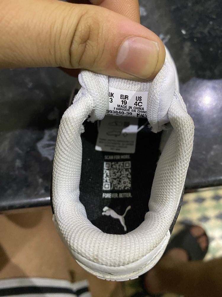 Sapatilha puma bebe