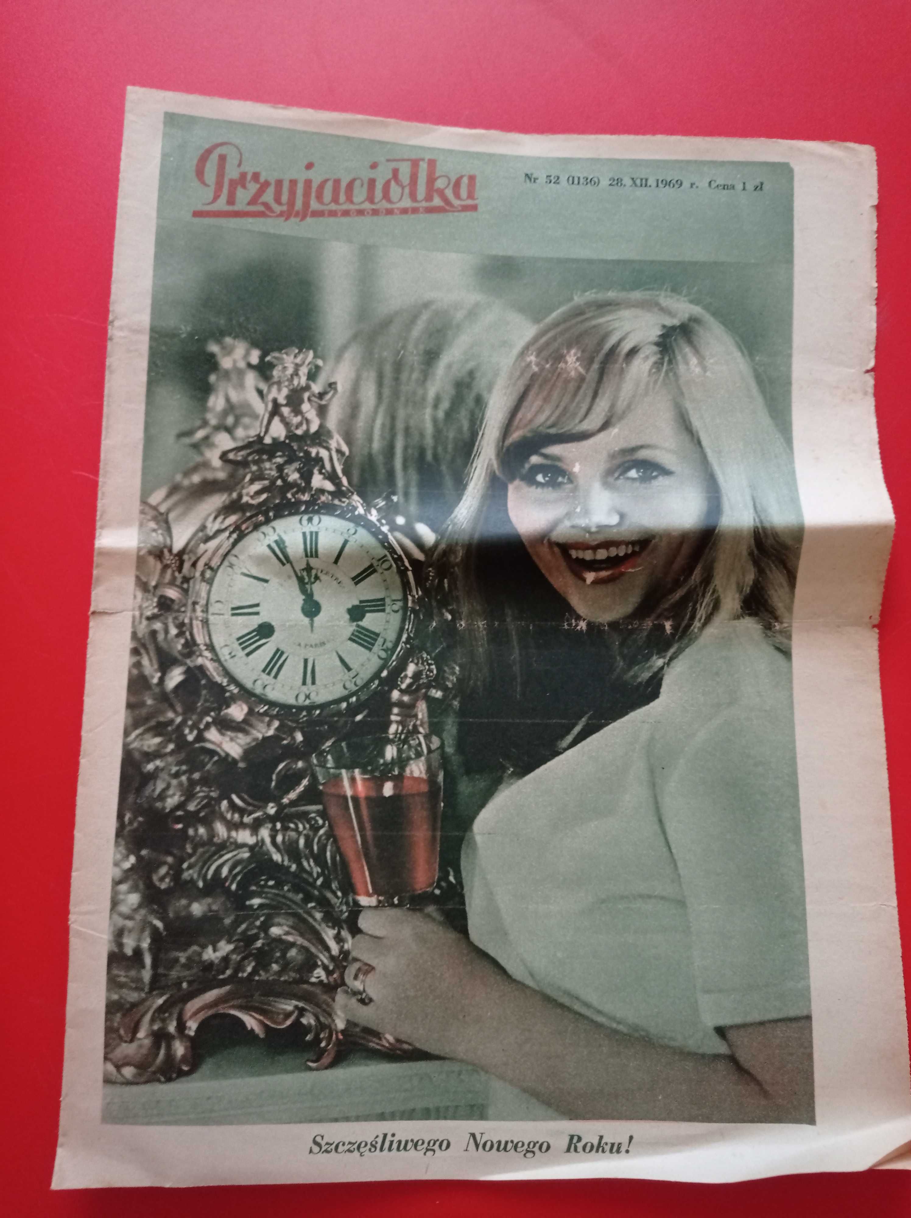 Przyjaciółka tygodnik, nr 52, 28 grudnia 1969