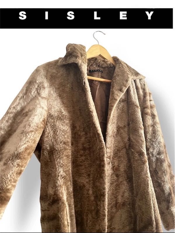 Casaco Com Padrão Marca Sisley Tamanho 42 Como novo