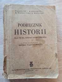 Stary podręcznik do historii klasa VIII  1947 Gąsiorowski