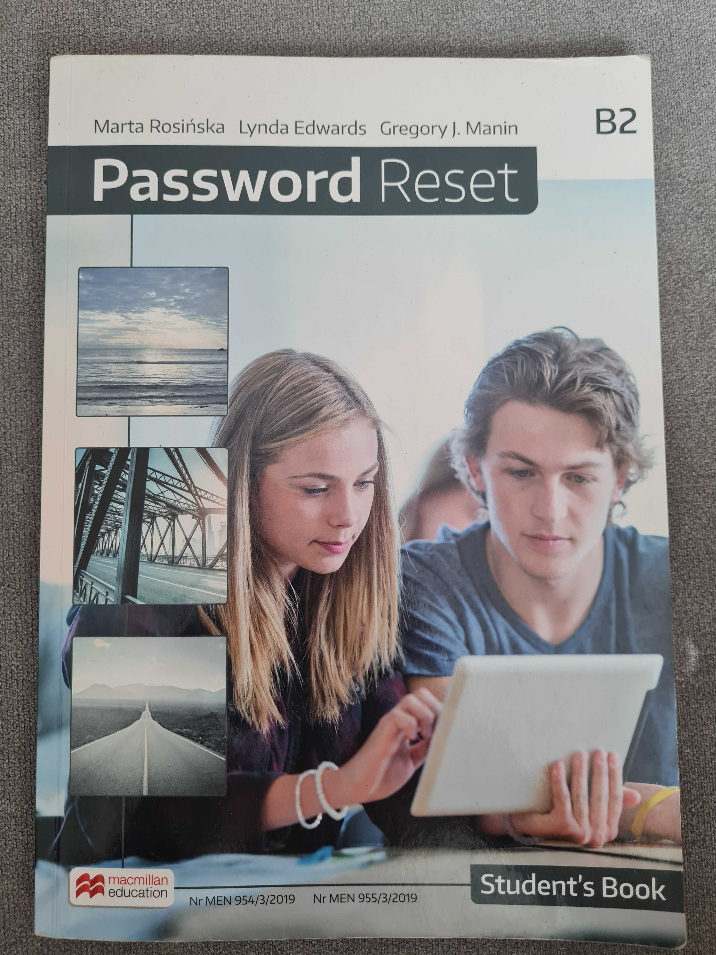 Passwor reset B2, Student's Book