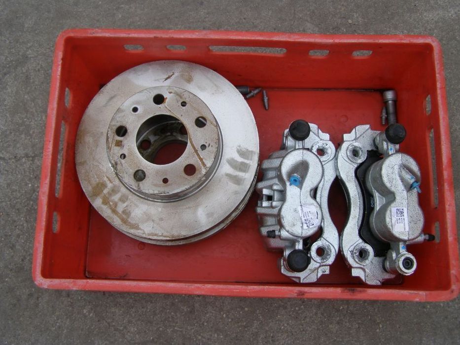 ZACISK TARCZA KLOCKI KOMPLET DUCATO BOXER JUMPER tarcze jarzmo