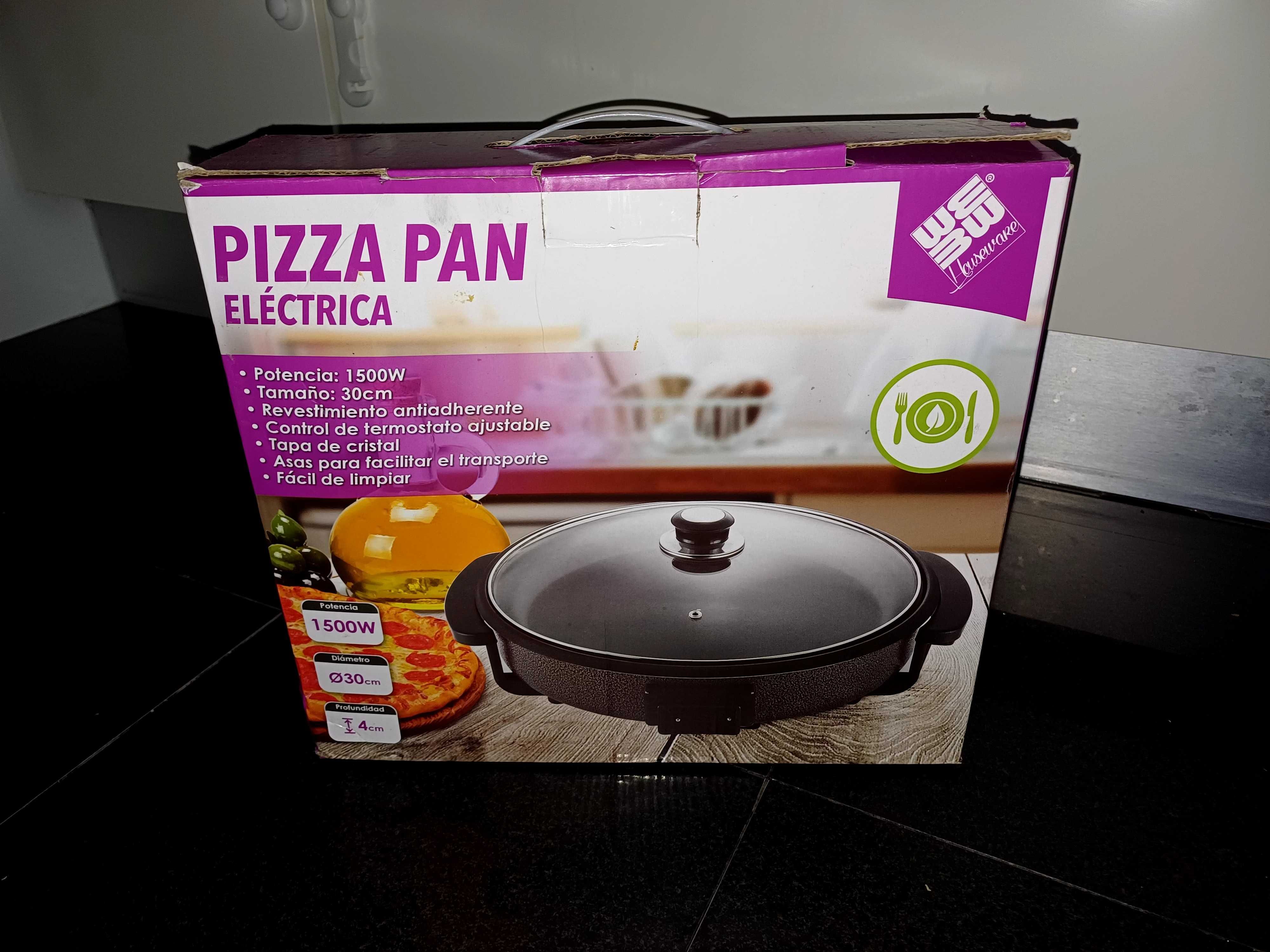 Pizza pan elétrica NOVA