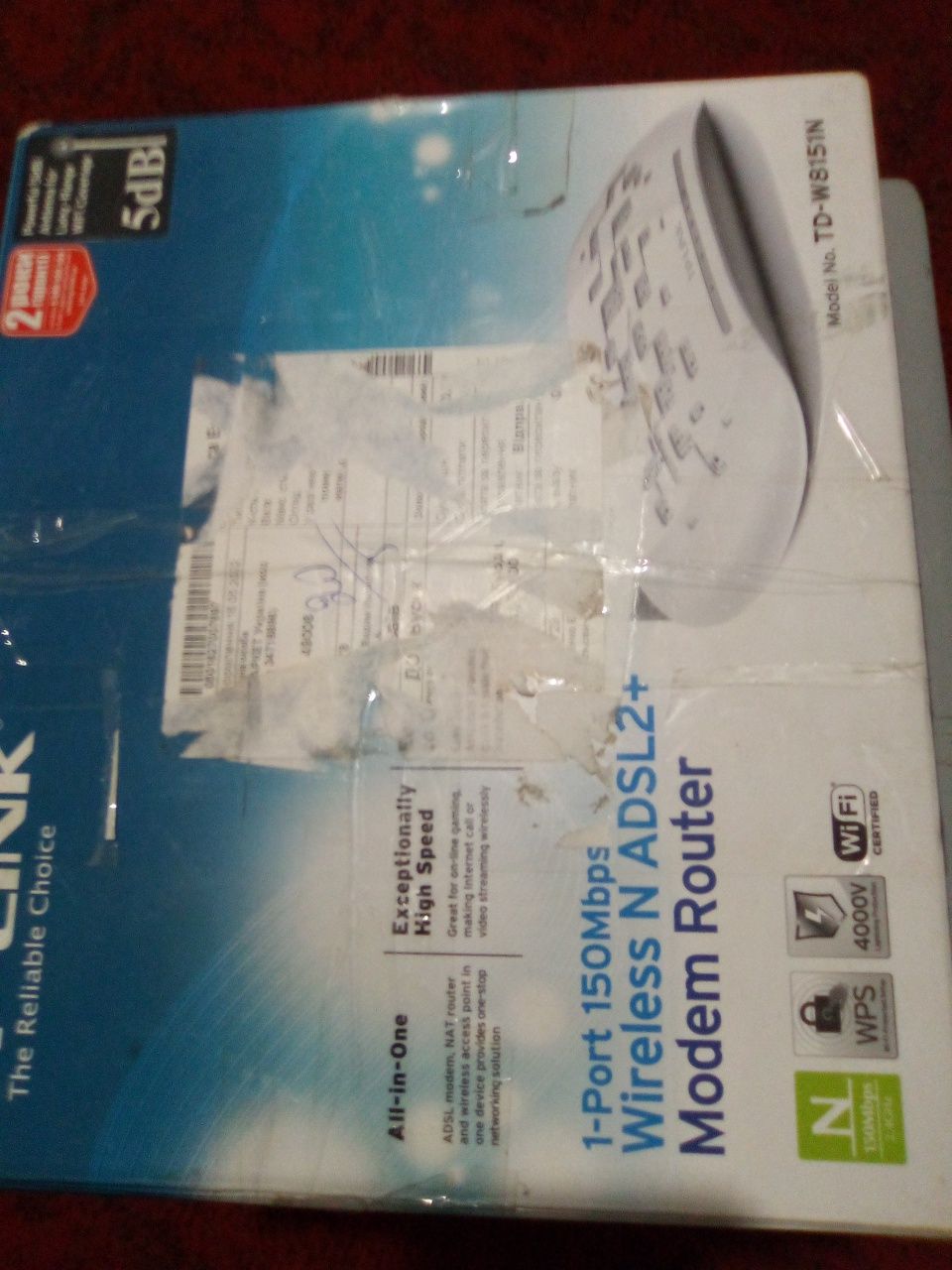 Продам  Router ТР-LINK TD-W8151N..
