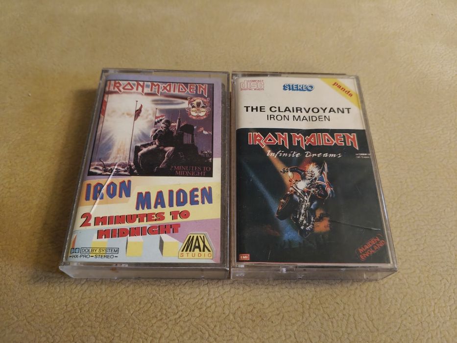 Kaseta Iron Maiden 2 Minutes to Midnight Aces High The Clairvoyant EP
