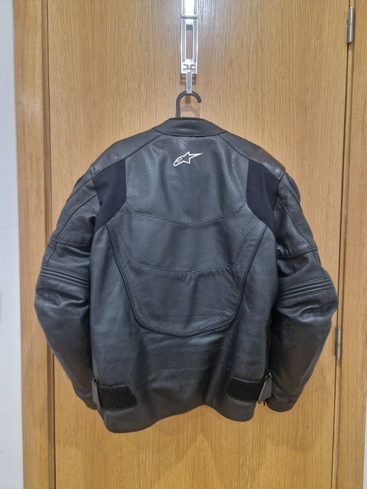 Casaco Couro Alpinestars GP-R 52 M/L