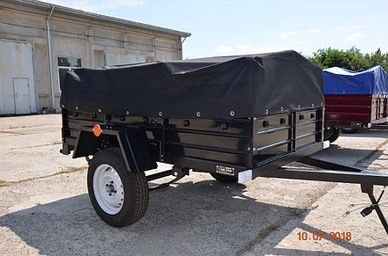 Прицеп легковий підмилений 2 м чорний