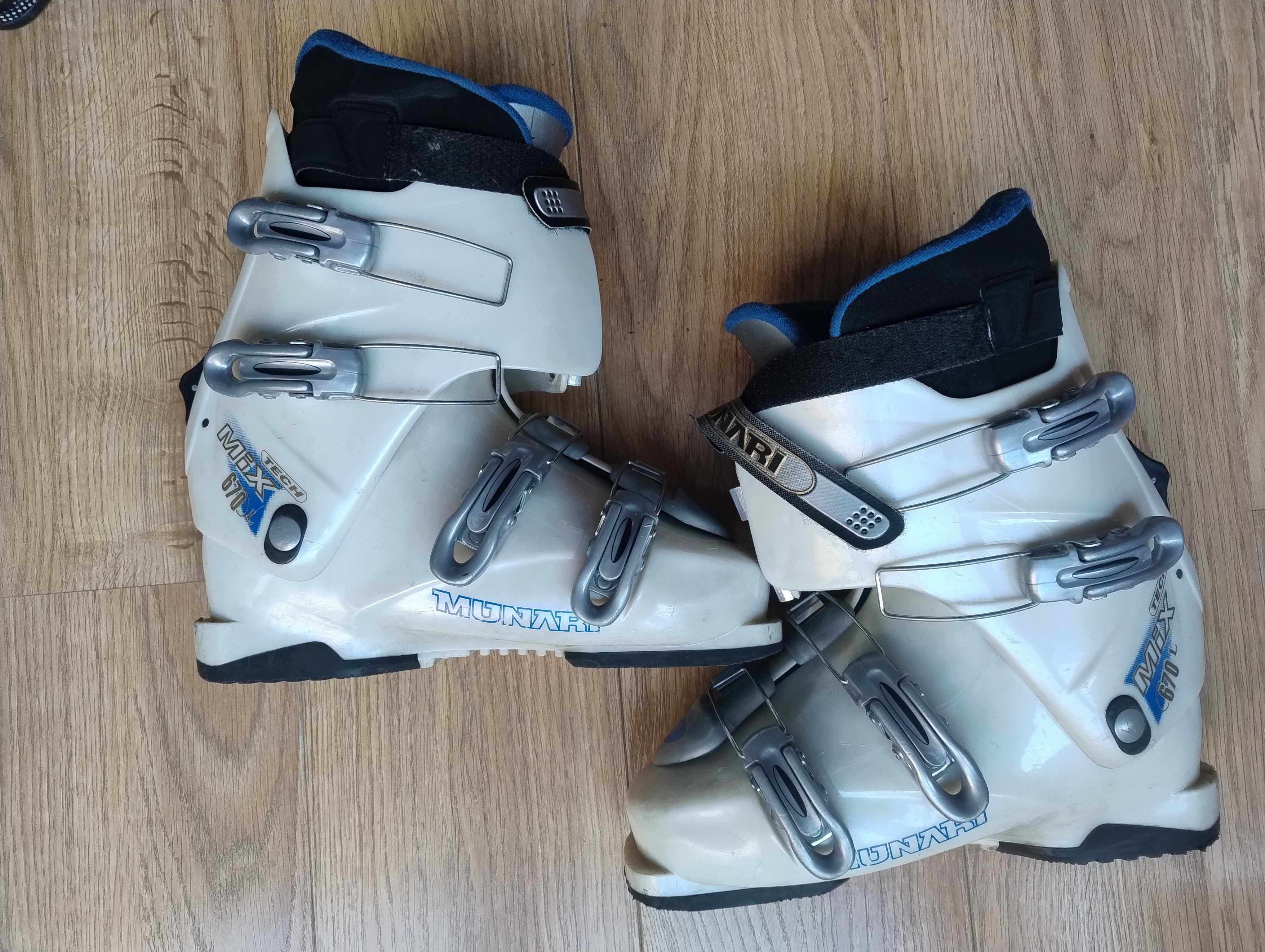 Buty narciarskie Munari r. 26,5 plus plecak