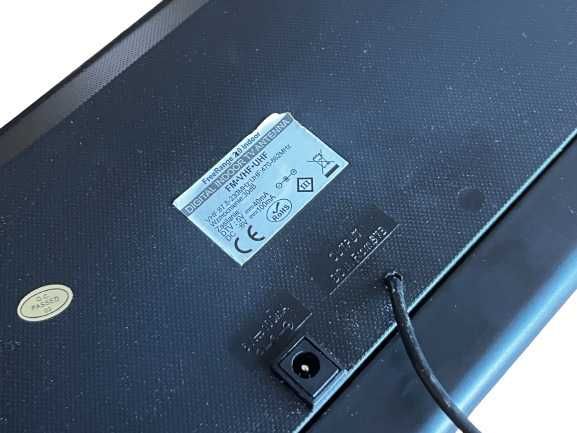 Antena pokojowa RTV LARK FREE RANGE czarna 2.0 DVB-T818N