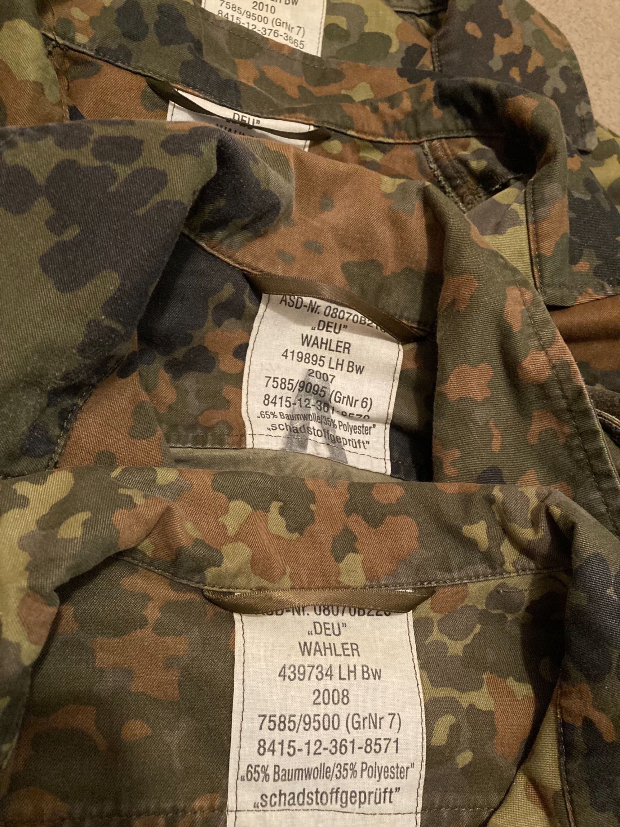 Mundur wojskowy / Bluza BW FLECKTARN